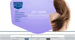 Desktop Screenshot of dermaplus.it