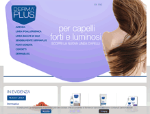 Tablet Screenshot of dermaplus.it